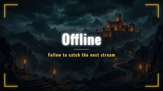 Free Fantasy Offline screen for Twitch, 1920 x 1080 PNG