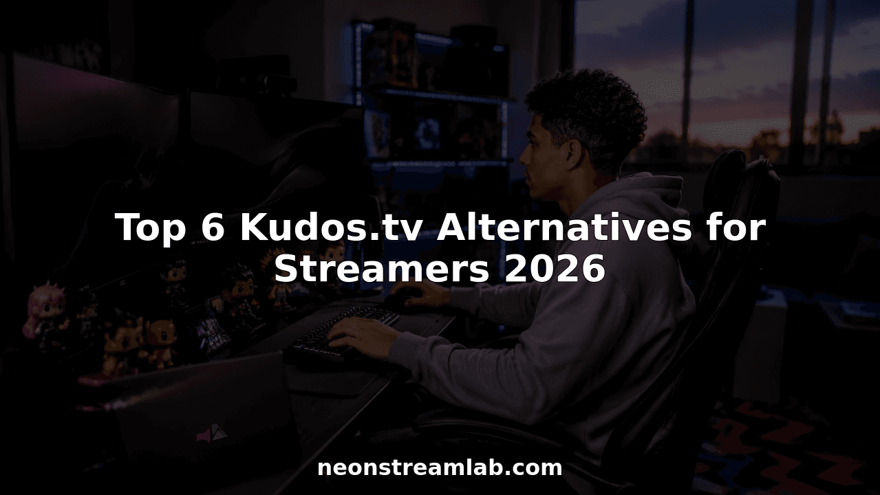 Top 6 Kudos.tv Alternatives for Streamers 2026