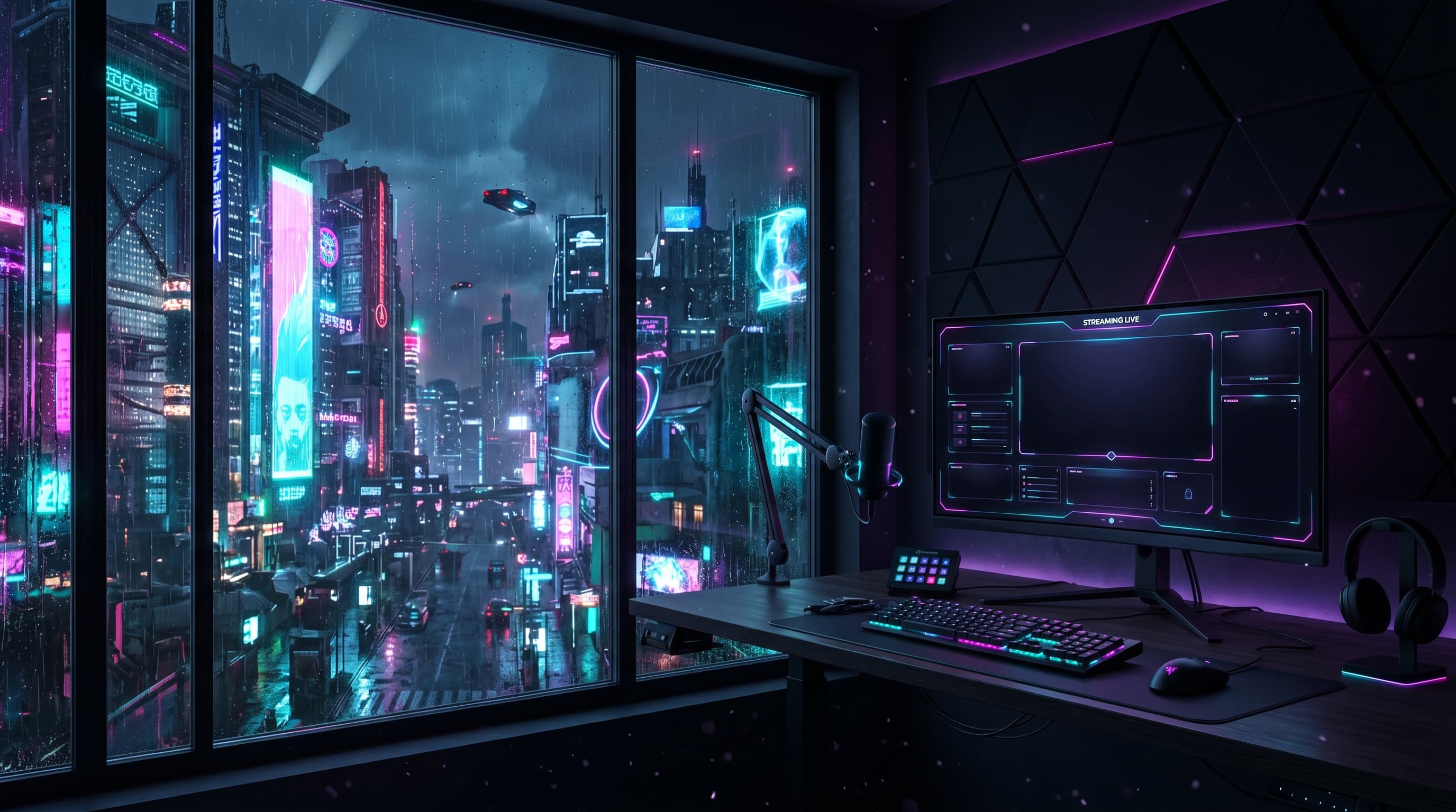 Best Cyberpunk & Neon Stream Overlays for Twitch (2026)