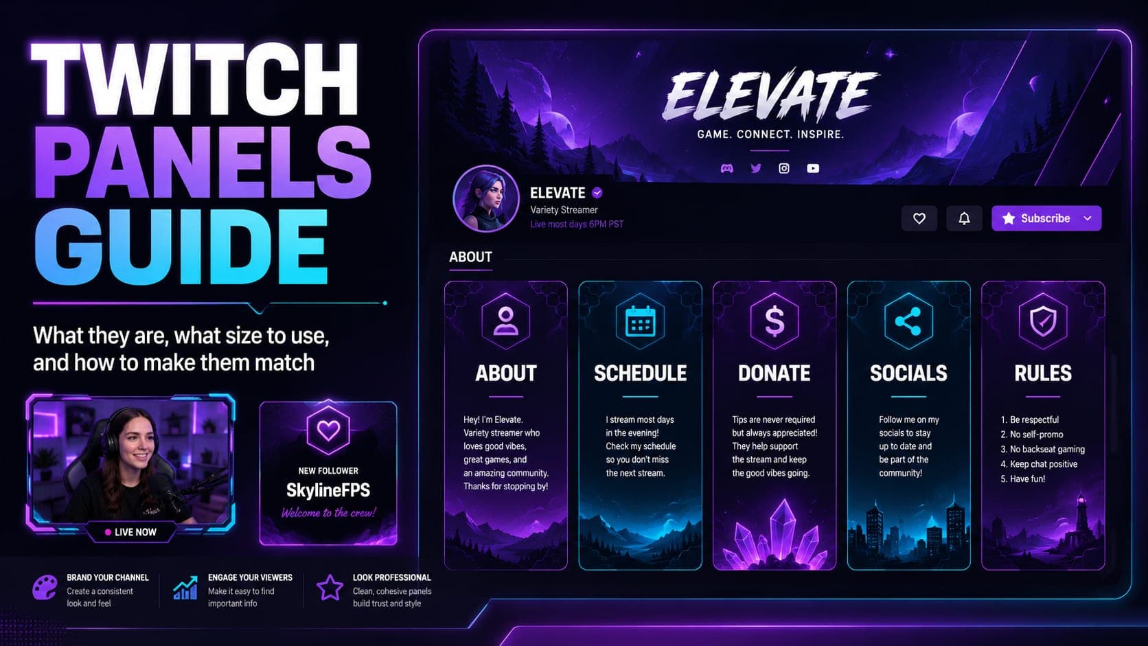 Twitch Panels: The Complete Guide (2026)